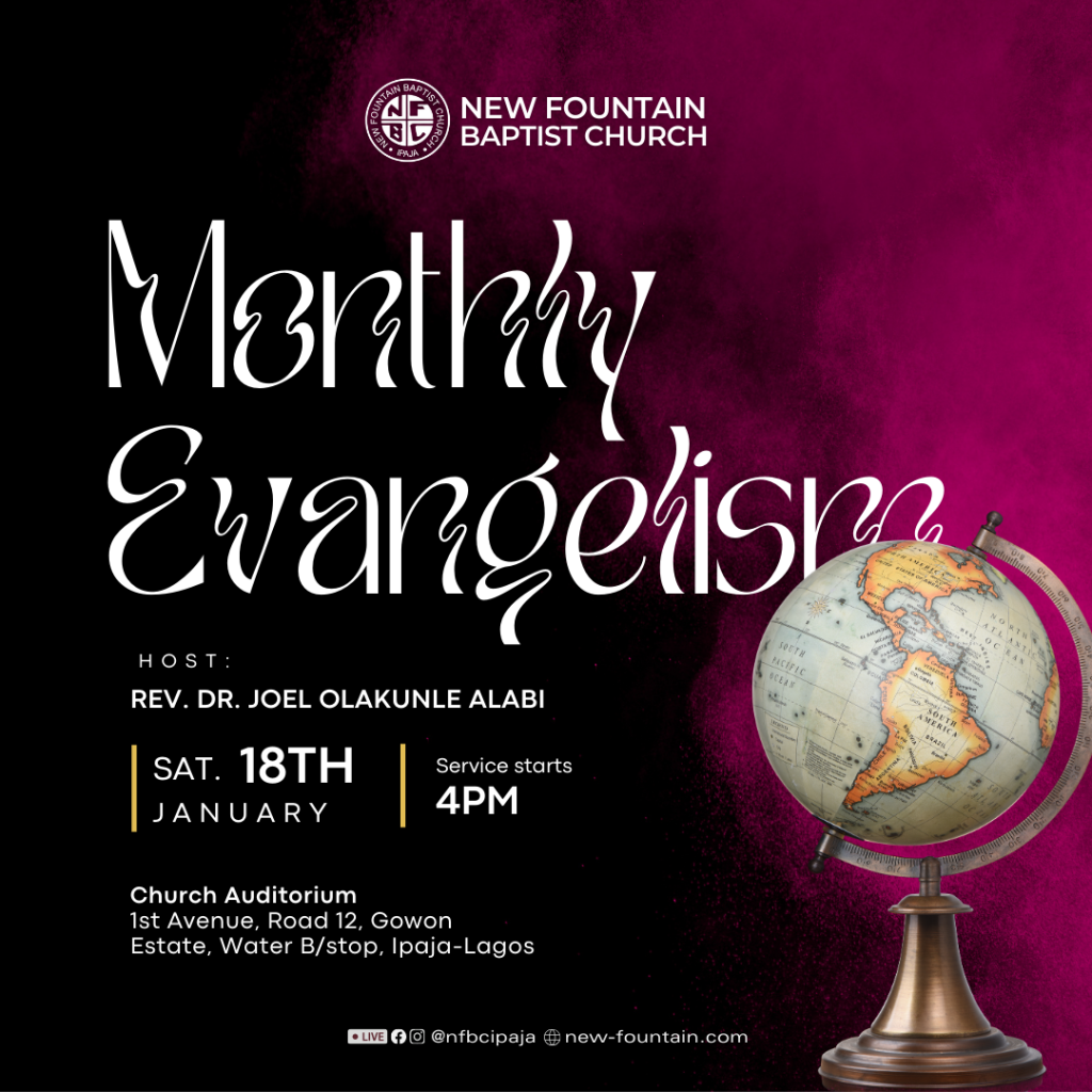 Monthly Evangelism